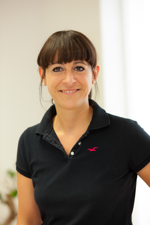 Ergotherapeutin Simone Haas in ihrer Praxis im Nestler Carrée